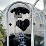 ZH270  PC dome tent bubble camping transparent starry sky dome tent waterproof hotel tent. - Image 5