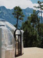 ZH350  PC dome tent bubble camping transparent starry sky dome tent waterproof hotel tent. - Image 5