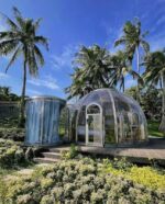 ZH510  PC dome tent bubble camping transparent starry sky dome tent waterproof hotel tent. - Image 3